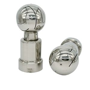 18250A Stainless Steel Brass 360 Degree Rotary Ball Cleaning Equipment Parts Tank Cleaning Spray Nozzle