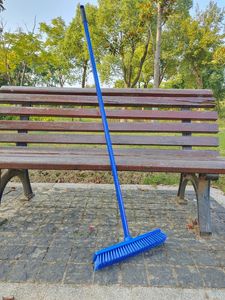 Wholesale Upright Soft Wool & Plastic Brush Head Detachable Long Plastic Handle Brush Set for Home Cleaning Floor Care