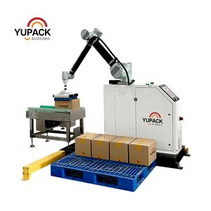 Auto Robotic End-of-Line Packaging Palletizing Solutions Robot Case Palletizer for Warehouse, Production Line, Bag, Box, Carton