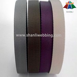 19 mm Flat PP Polypropylene Webbing