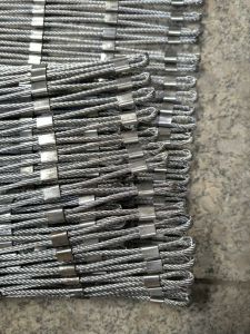 Stainless Steel Rope Mesh Netting-Animal Zoo Enclosure Aviary Bird Net Staircase Balcony Balustrade Railing Infill Green Wall Mesh