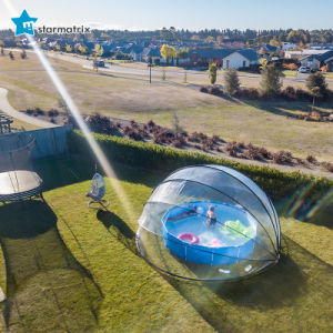 Starmatrix pH05 PVC Film Fiber Glass Poles Swimming Pool Equipment Enclosures