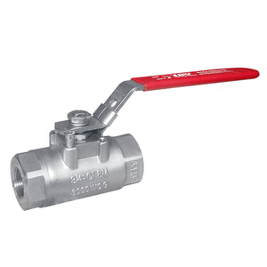 2PC Stainless Steel316 3000psi/Class1500 3/4in Full Port Threaded End Ball Valve
