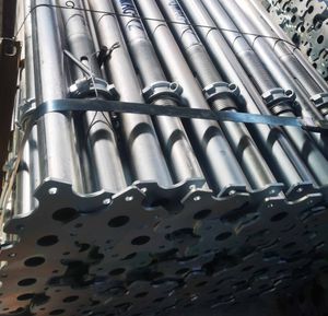Galvanizd/Painted Scaffold Heavy Light Duty Shoring Post Formwork Construction Scaffolding Support/Shoring Adjustable Steel Prop for Building