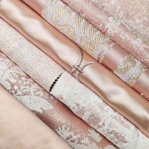 Rococo Blackout 280cm Wide Warp Knitted Home Textile Embroidery Curtain Fabric