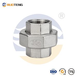 [Ruoteng] Stainless Steel 150lb 304 316 Threaded Casting Pipe Fitting Union Female Union
