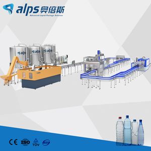 Industrial Pure Drinking Mineral Production Line / Pet Bottle Small Water Bottling Machines Automatic Price
