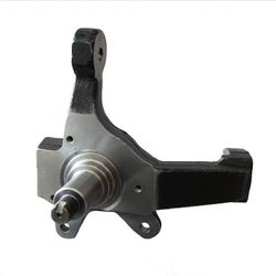 One-Stop Custom Forging Service Alloy Steel Steering Spindle Knuckle with CNC Machining ODM OEM Step Drawing for Truck Agriculture Trailer