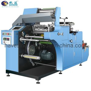 Self Adhesive Label Rotary Die Cutting Machine Turret Label Roll Sticker Label Roll Die Cutter Slitting Rewinding Machine