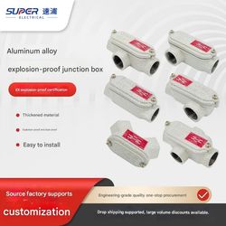 Heavy Duty High Pressure Cast Aluminum Alloy Waterproof Explosion-Proof Junction Box