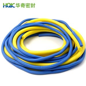 Wholesale Customized Silicone Rubber Foam Round Strips for Cable Protection Tubing