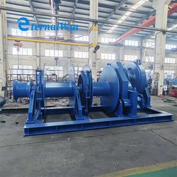 Marine Barge Ship Deck Combined Hydraulic Anchor Windlass and Mooring Winch for Sale