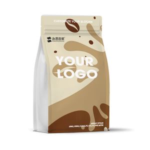 High Barrier Coffee Bean Packaging Bag with Customized Printing