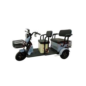 Electric Three-Wheel Rechargeable Motorcycle Electric Bicycle Passenger Tricycle Electric
