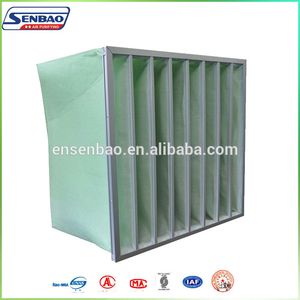 Medium Efficiency Pocket Filter with Durable Synthetic Fiber Construction