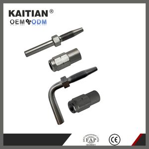 Used on High Pressure Resin Tubing Hose Connectors Straight-Through Lubricating Grease Lines High Pressure Resin Tube Connection Fittings