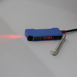 Presence Detection Digital Fiber Amplifier Sensor with CE