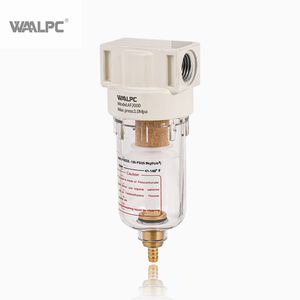 Waalpc High Quality Pneumatic Air Filter G1/4'' Oil Water Separator Compressed Air for Industrial Automation