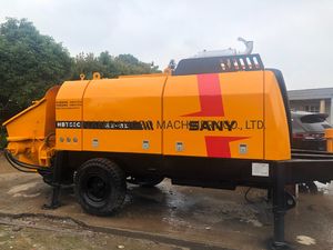 Concrete Machine Portable Stationary Concrete Trailer Pump Diesel Mini Beton Pump Small Concrete Pump