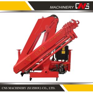 8 Ton Folding Arm Hydraulic Truck Crane Heavy Duty Electric Knuckle Boom Truck Mounted Crane for Construction