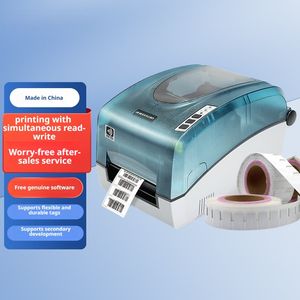 Heavy Duty Direct Thermal Transfer USB Bluetooth Logistics Label Shipping Sticker RFID Printer