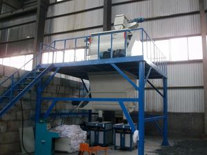 Premix Concrete Cement Sand Lime Stone Powder Plaster Mortar Mixing Machine