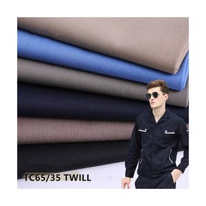 Premium Polyester Cotton Twill Fabric for Workwear Uniforms