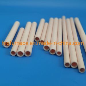 Factory Price Micro 2mm 3mm Refractory 95% 99 C799 Al2O3 High Purity Heat Resistant Alumina Ceramic Tube, High Temperature 1600c Furnace Tube