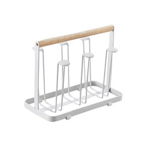 Luxe Modern Glass Reliable Cup Holder Simple Wine Rack for Living Room