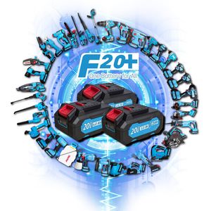 Fixtec Professional Wholesale Tools Hardware 20V Li-ion Battery Brushless Impact Hammer Electric Drill Cordless Power Tools