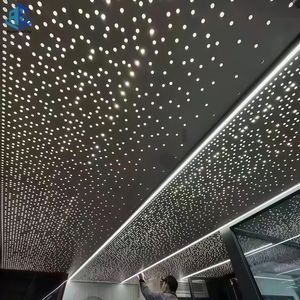 Aluminum Panel Wooden Grain\/Powder Coating Facade Wall Cladding Rust-Proof Fireproof Outdoor