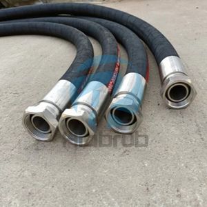 Heavy-Duty Premium 38 Steel Braided Steam Hose for Industrial Use