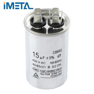 Cbb65 Capacitor 40UF ±5% 450VAC 50/60Hz Run Start Capacitor for AC Motor