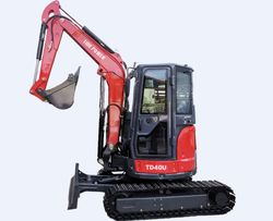 EPA4 Europe V Mini Excavator New Crawler Excavator Farm 4 Tons 3.5 Tons Yanmar Crawler Digger Farm Bagger Mini Excavator