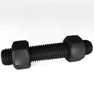 Heavy-Duty Double End Carbon Steel Studs Construction Use