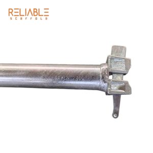 China Reliable Structural Stability Hot-DIP Galvanized Q345 48.3X3.2mm 730mm Ringlock Scaffolding Ledger