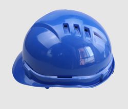 Safety Helmet with 6 Points Webbing Suspension and Rachet Adjust
