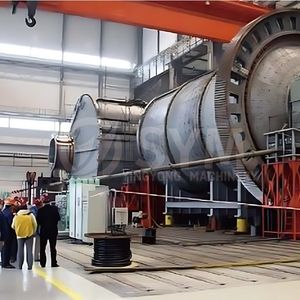 Cement Ball Mill with High Chrome Grinding Media