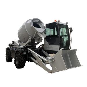 China Top 10 Cpm 1.5-5.5 Chinese Buy Construction Equipment Diesel Small Self Loading Concrete Mixer Truck with Pump Machine