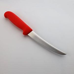 Professional Use 6-Inch Boning Knife with Curved Stiff Stainless Steel