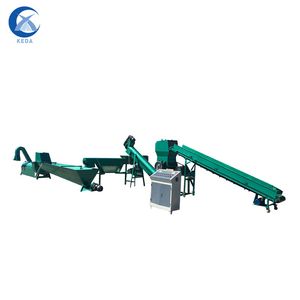 Pet Plastic Bottles Label Removing Crushing Drying Recycling Washing Line for Pet
