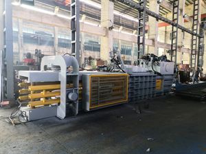 Horizontal Automatic Waste Paper Baling Machine Baler