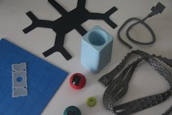 Custom Mold Plastic Rubber Injection Polyurethane TPU Parts