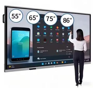Supply Large for School Touch All in One Screen Teaching OEM 98 Inch Interactive Whiteboard Smart Board with Multi-Point IR Touch Screen