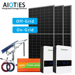Pay 8kw 10kw 15kw 20kw Wholesale off Grid on Gird Tied Hybrid Home Residential Photovoltaic Renewable Solar Panel Electricity Electric Energy Power System Price