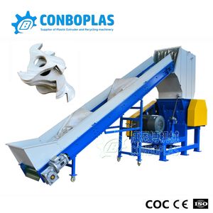 Plastic Waste LDPE HDPE Film PP Woven Shopping Bag Crusher