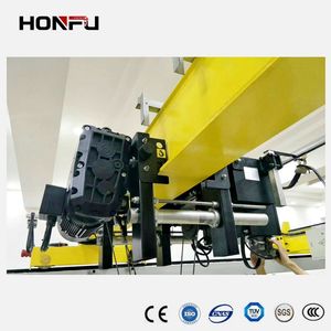 Single Grinder Double Girder Overhead Multifunctional Remote Control Crane Electric Hoist OEM CD/MD