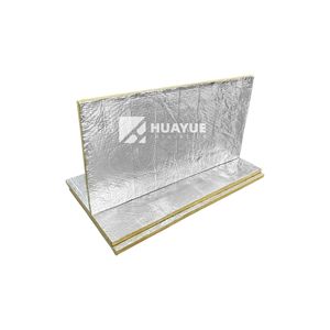 High Basalt Content Aluminum Foil Rock Mineral Wool Board for New Construction External Wall Insulation and Energy Renovation