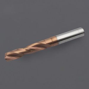 Buytop 3D Twist Drilling Bits Carbide Drill Without Coolant Hole for Metal