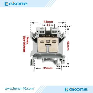 Premium 800V Terminal Block for 110A Electrical Systems
